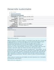 Desarrollo Sustentable Semana 2 Docx Desarrollo Sustentable 1 Mis