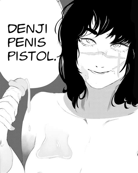 Rule 34 Black Hair Chainsaw Man Comic Panel Cum Cumshot Denji Chainsaw Man Dialogue Mitaka