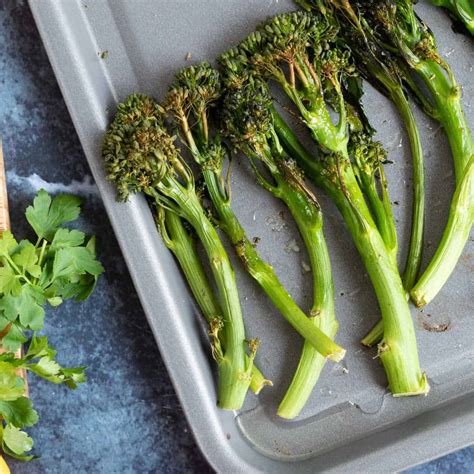 Easy Roasted Tenderstem Broccoli With Garlic Effortless Foodie