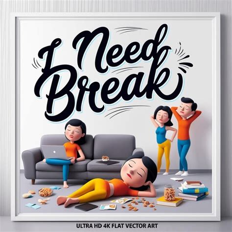 poster   company quot   break quot premium ai generated