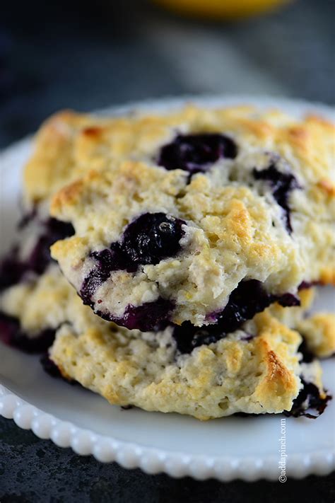 Lemon Blueberry Scones Recipe Add A Pinch