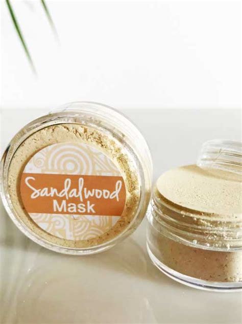 Sandalwood Face Mask Green Beauty Products