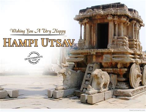 Wishing you very happy Hampi Utsav - Desi Comments