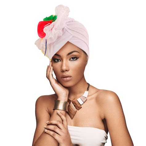 White Pleated Flower Turban Order Wholesale