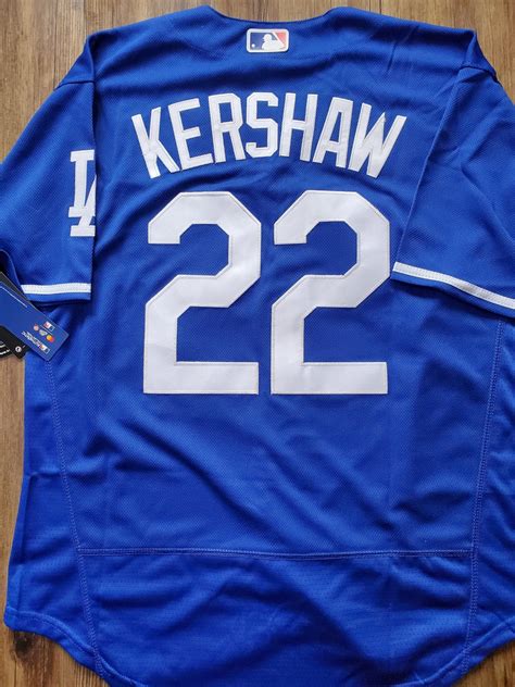 Vintage 22 Clayton Kershaw Jersey Los Angeles Dodgers Home Etsy