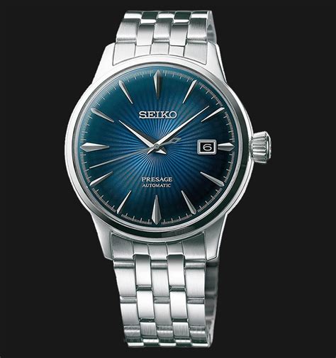 Seiko Presage Srpb J Bluemoon Cocktail Automatic Blue Gradation