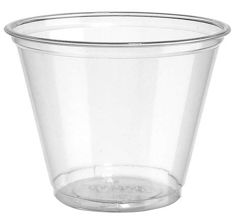 Dixie Oz Capacity Clear Disposable Cold Cup Yj Cp A Grainger