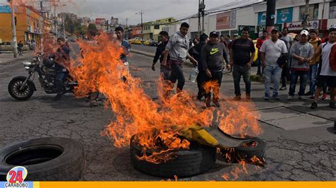 Estado de excepción en Ecuador ante portestas por alza del combustible