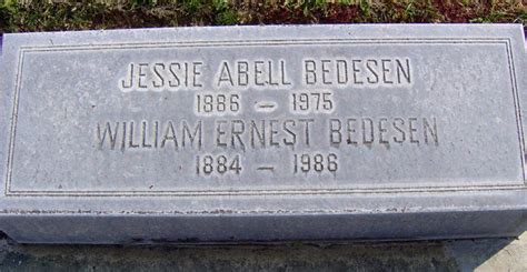 William Ernest Bill Bedesen 1884 1986 Find A Grave Memorial