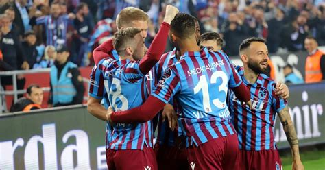 Trabzonspor un Türkiye Kupası yarı final ikinci karşılaşmasında