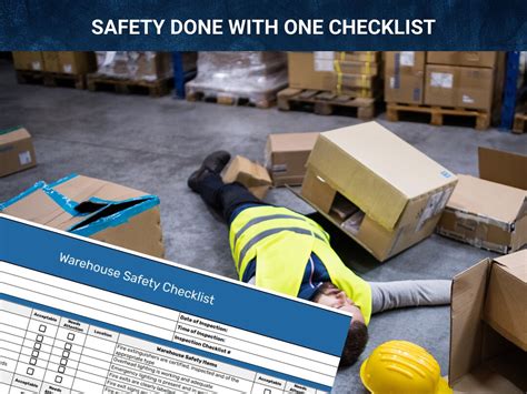 Warehouse Safety Checklist Template - Etsy