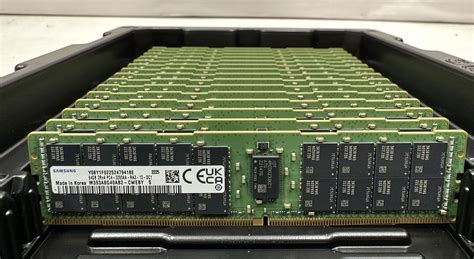 Samsung 64GB 3200MHz 288-Pin RDIMM Memory Module (M393A8G40AB2-CWEBY ...