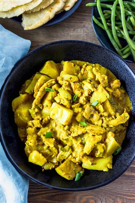 Vegan Curry Chicken Recipe Healthier Steps