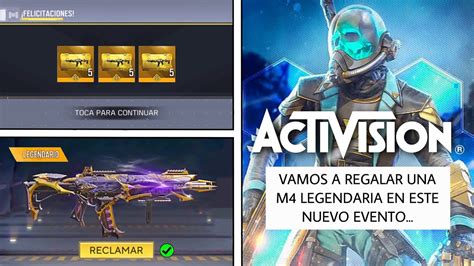 POR FIN M4 LEGENDARIA GRATIS EN EL NUEVO EVENTO DE COD MOBILE YouTube