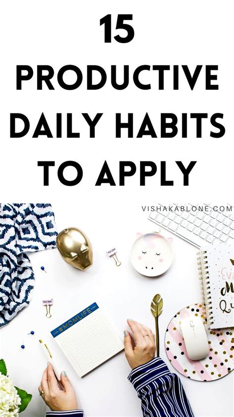 15 Ways To Be Productive Everyday Artofit