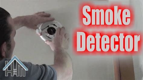 How To Install Replace Smoke Detector Easy Home Mender Youtube