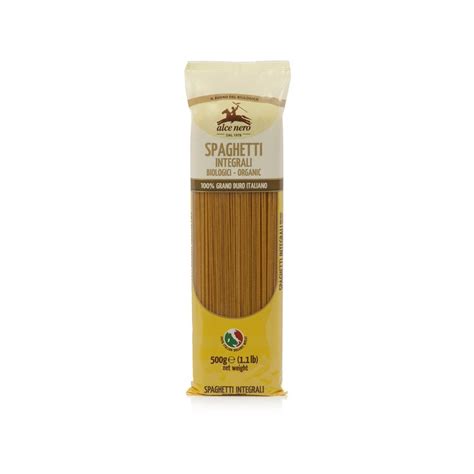 Makaron Razowy Spaghetti Semolina Bio G Alce Nero Drogeria