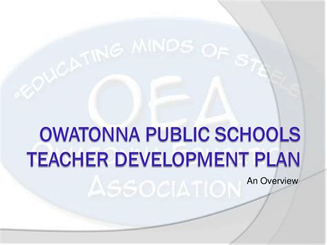 Owatonna Public Schools Teacher Development Plan Tde Ppt Download