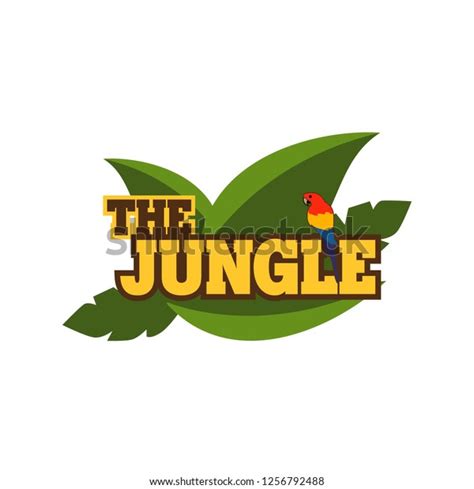 Jungle Logo Design Vector: vector de stock (libre de regalías ...