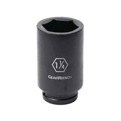 Gearwrench Deep Impact Socket Inches Drive Point Inches