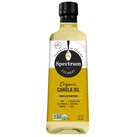 Spectrum Organic Canola Oil 946ml