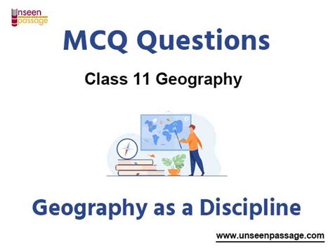 Geography As A Discipline Mcqs Class 11 Geography