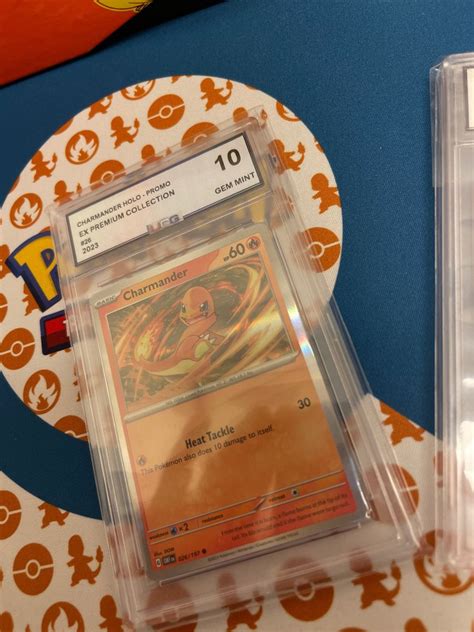 Pokémon 3 Graded card CHARMANDER HOLO PROMO CHARMELEON HOLO PROMO