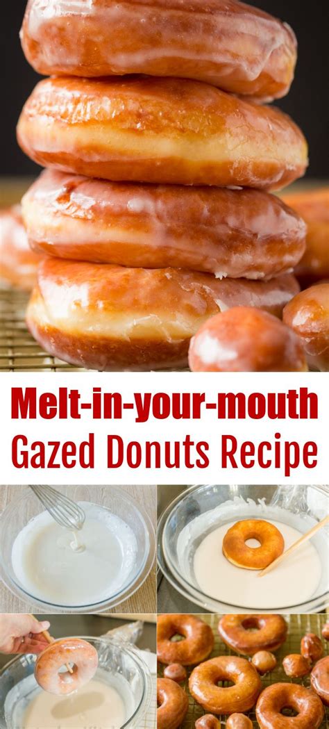 Homemade Glazed Donuts Are Fluffy Airy And Melt In Your Mouth Soft