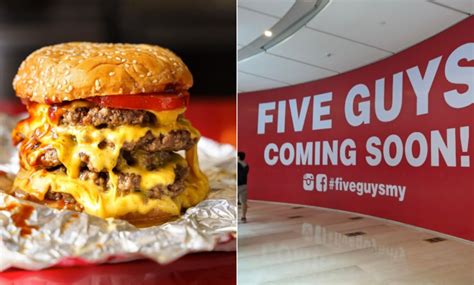 Famous Burger Joint Five Guys To Open Msias First Outlet In Genting Highlands Next Monday Kl