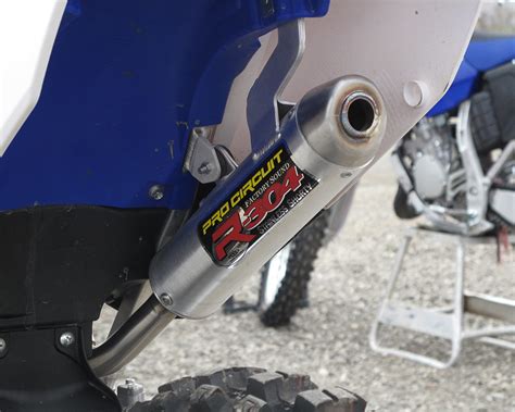 Pro Circuit Pipe And Silencer For Yamaha Yz Dirt Bike Test