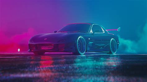 Wallpaper Mazda Rx 7 1920x1080 Kejsirajbek 2238274 Hd