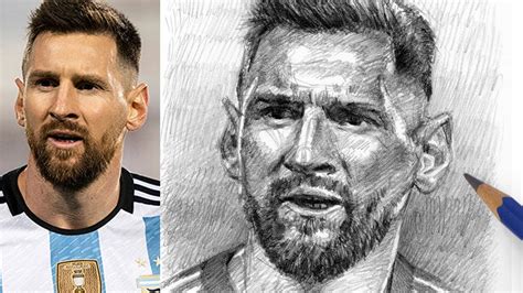 How To Draw Messi