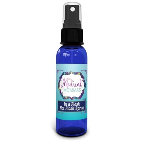 In A Flash Hot Flash Spray Made With Essential Oils By The