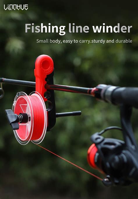 Fishing Tool Portable Fishing Line Winder Reel Spool Spooler Machine EBay