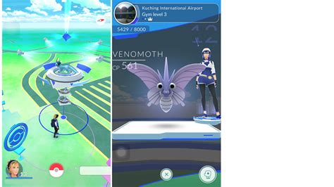 The Kuching International Airport PokeGym 三六零亞洲之旅