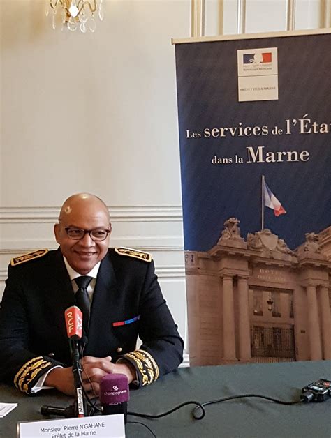 CHÂLONS EN CHAMPAGNE Politique Pierre NGahane nouveau préfet de la