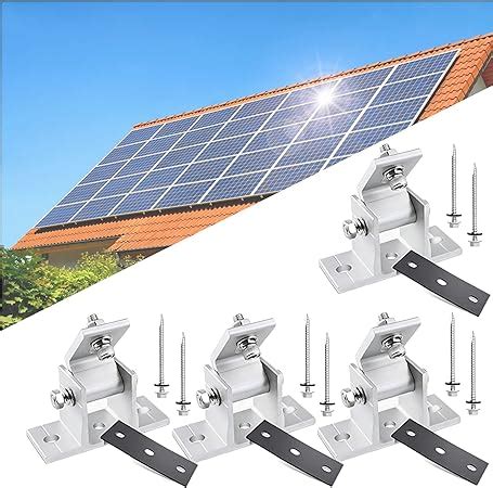 Solarpanel Halterung Dachhaken St Ck Aifizo Pv Modul Halterung