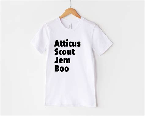 Atticus Tee To Kill A Mockingbird Shirt Literary T Shirt Book Worm Shirt Adventure Shirt Etsy