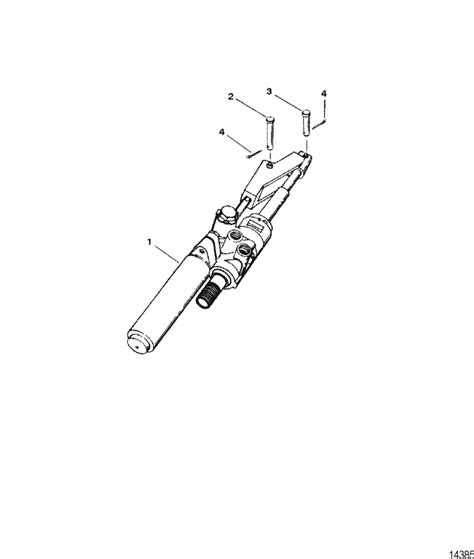 Mercruiser Race Engine And Drive Scorpion 377 Sterndrive Actuator Assembly Power Steering Parts