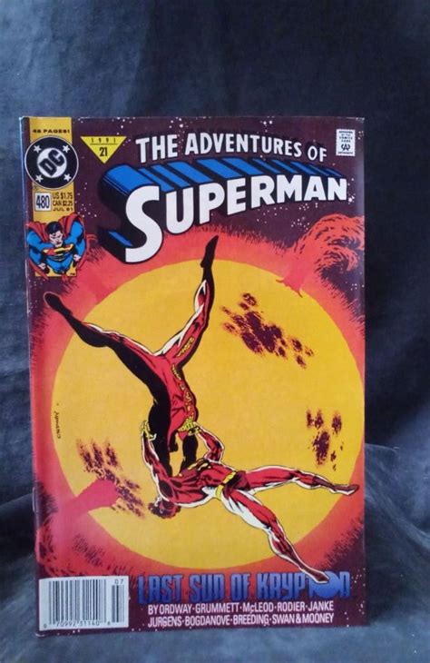 Adventures Of Superman 480 1991 DC Comics Comic Book Comic Books