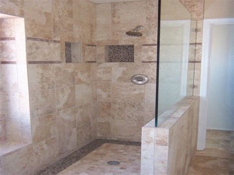 Open Shower Ideas Awesome Doorless Shower Creativity Decor Around