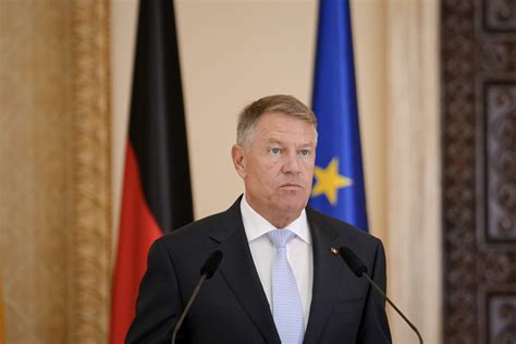 Klaus Iohannis I Omologul S U German N Vizit La Sibiu Elevi I