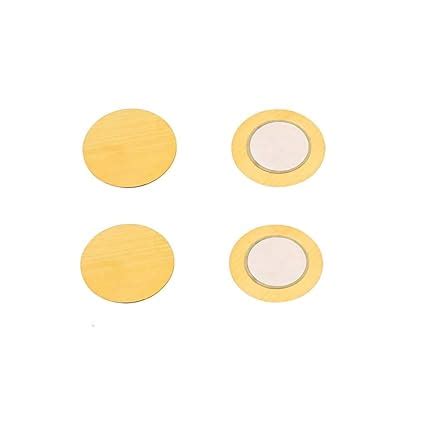 Invento Pcs Mm Piezo Ceramic Elements Sounder Sensor Trigger Drum