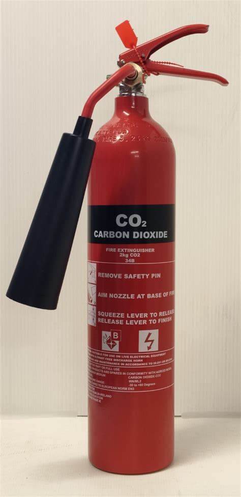 2 Kg CO2 Carbon Dioxide Extinguisher Fire Products Direct