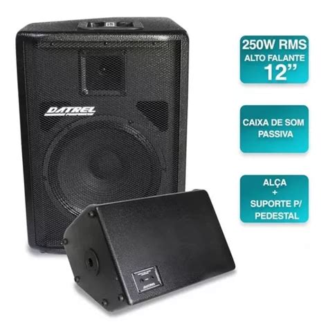 Caixa Som Acust Passiva 250w Rms Falante 12 Promoção Frete grátis