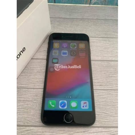 Iphone Blackmatte Gb Bekas Bagus Lengkap Fullset Normal Original Di