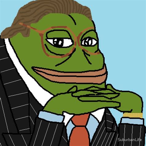 "Business Pepe" by SuburbanLife | Redbubble