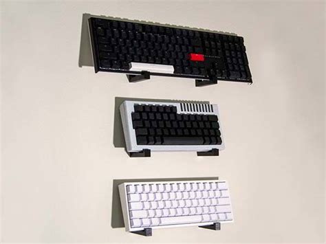 3d Printed Wall Mounted Mechanical Keyboard Display Stand Gadgetsin