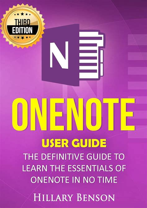 OneNote: OneNote User Guide - The Definitive Guide to Learn the ...