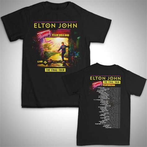 Elton John T Shirt Farewell Tour 2022 T Shirt Artofit